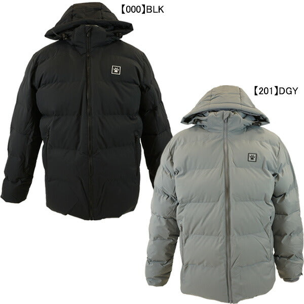 ケルメKELME中綿ハーフコート8161MF1005サッカーフットサル防寒観戦移動フード着脱可メンズ