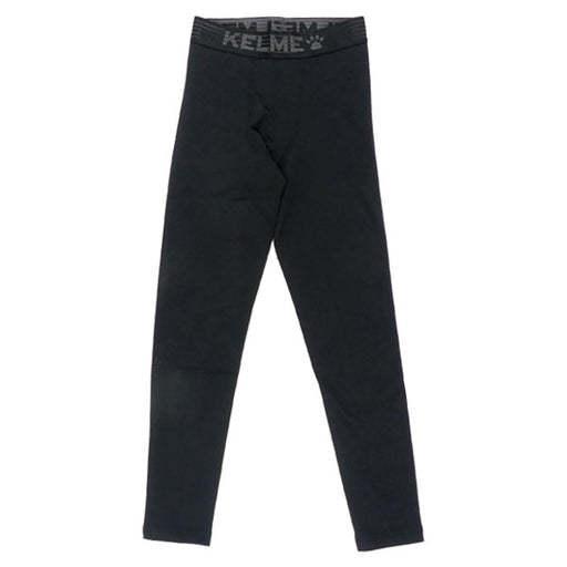 【ネコポス送料無料】ケルメKELMEジュニア裏起毛ロングスパッツ8161TL3006サッカーフットサル厚手インナーパンツアンダーウェア子供用ブラック