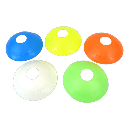 【ショップ限定エントリーでさらに+9倍】ソンディコSondicoスペースマーカー50個セット5色×10枚入り840126サッカーフットサルトレーニンググラウンド用品