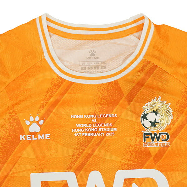 【ショップ限定エントリーでさらに+9倍】ケルメKELMEWorldLegends世界選抜レプリカユニフォーム8451ZBサッカーオレンジメンズ