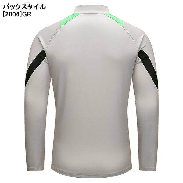 【送料無料】ケルメKELMEハーフジップトレーニングトップ841TT1044サッカーフットサルミニ裏毛ピステ長袖トレーニングウェア防寒メンズ