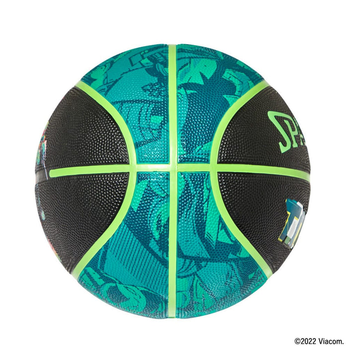【ショップ限定エントリーでさらに+9倍】スポルディングバスケットボールタートルズTMNTロゴ5号球ラバー84-816J
