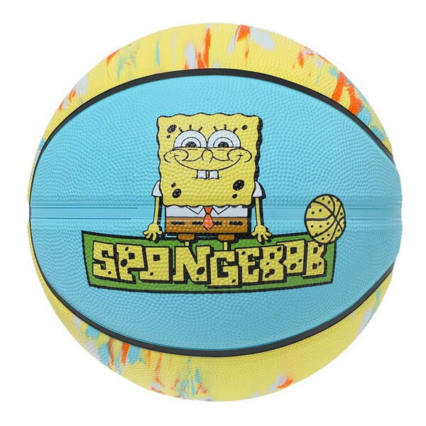 【ショップ限定エントリーでさらに+9倍】スポルディングSPALDINGバスケットボールスポンジボブYEL/SAX5号85182J