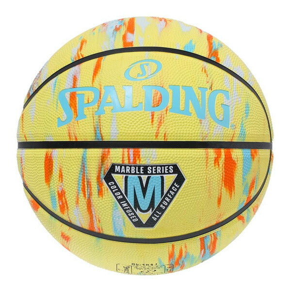 【ショップ限定エントリーでさらに+9倍】スポルディングSPALDINGバスケットボールスポンジボブYEL/SAX5号85182J