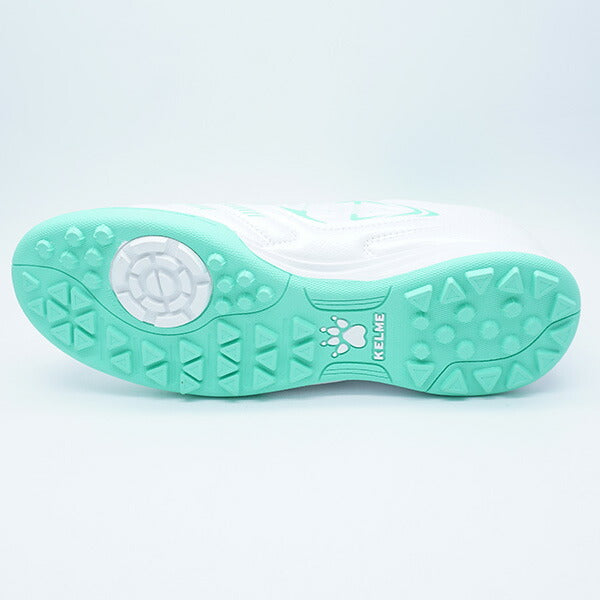 STELLAR1.0.1TFケルメKELME8521ZX1701-170ホワイトフレッシュグリーンサッカートレーニングシューズ