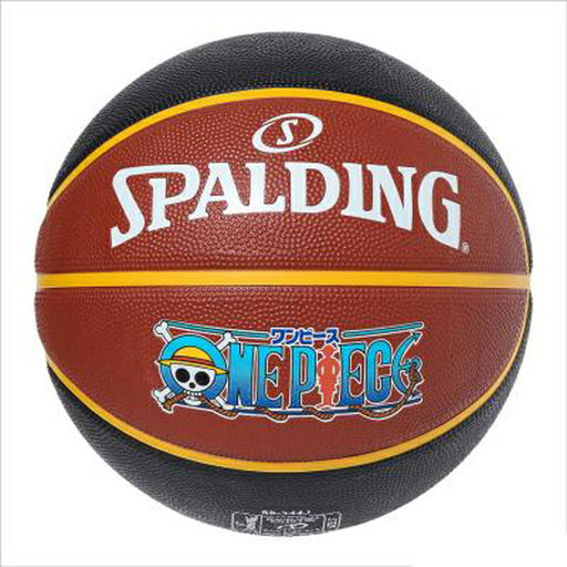 【ショップ限定エントリーでさらに+9倍】SPALDINGスポルディングバスケットボール5号球海賊旗ワンピースコラボラバー85341J