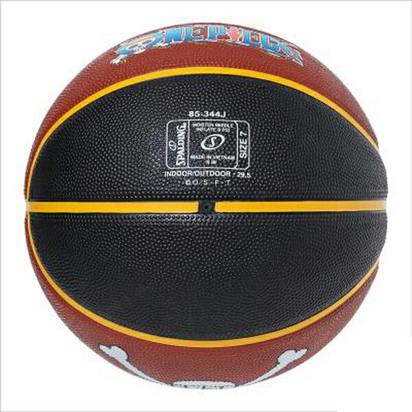 【ショップ限定エントリーでさらに+9倍】SPALDINGスポルディングバスケットボール5号球海賊旗ワンピースコラボラバー85341J