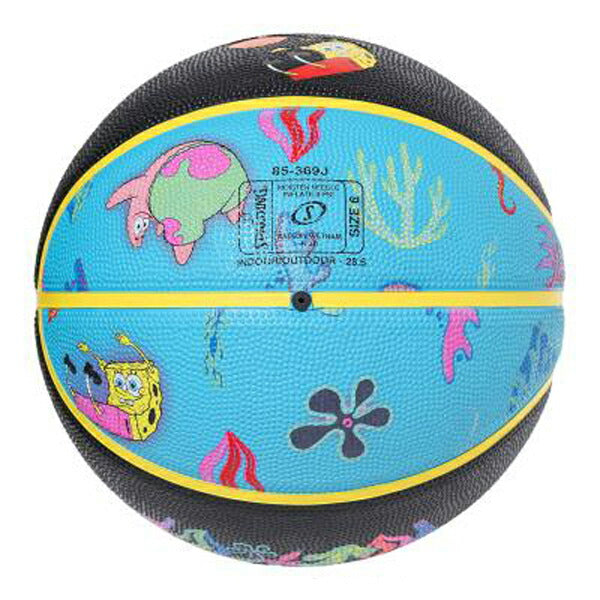 スポルディングSPALDINGバスケットボールスポンジボブアンダーザシー6号球85369J