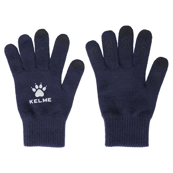 【ネコポス対応可】ケルメKELMEジュニアニットグローブ8561ST5009サッカーフットサル手袋防寒子供用