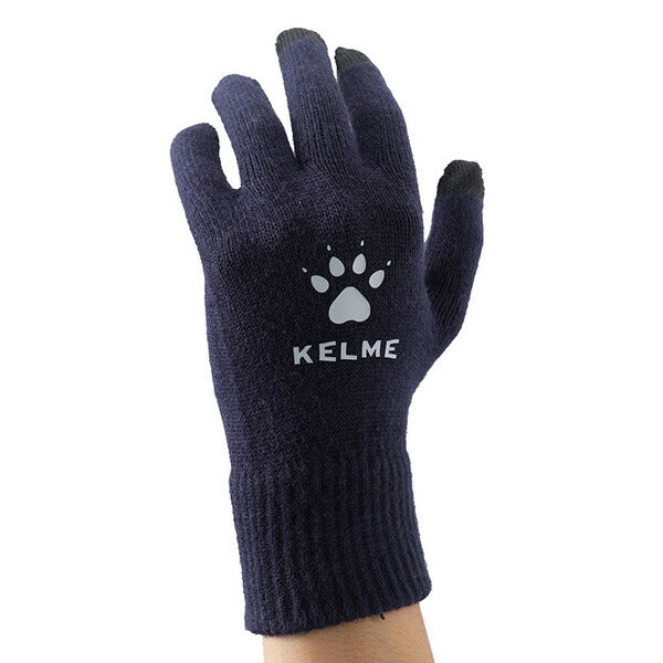【ネコポス対応可】ケルメKELMEジュニアニットグローブ8561ST5009サッカーフットサル手袋防寒子供用