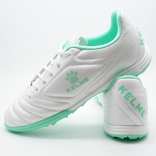 【ショップ限定エントリーでさらに+9倍】INSTINCTTFケルメKELME871701-170ホワイト×Fグリーンサッカートレーニングシューズ