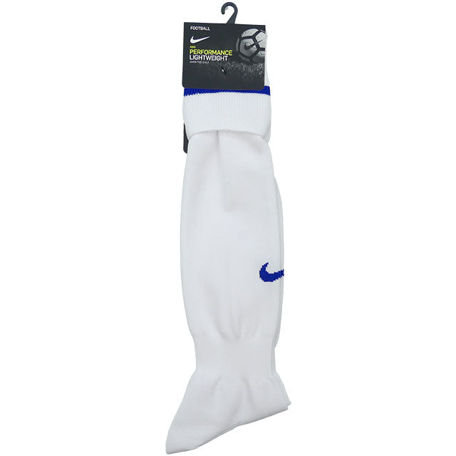 【ネコポス送料無料】ナイキNIKEアカデミージュニアストライプフットボールソックス883335-108サッカーフットサルストッキング女性用子供用白