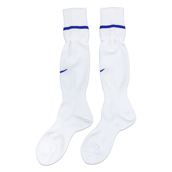 【ネコポス送料無料】ナイキNIKEアカデミージュニアストライプフットボールソックス883335-108サッカーフットサルストッキング女性用子供用白