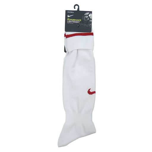 【ネコポス送料無料】ナイキNIKEアカデミージュニアストライプフットボールソックス883335-122サッカーフットサルストッキング女性用子供用赤