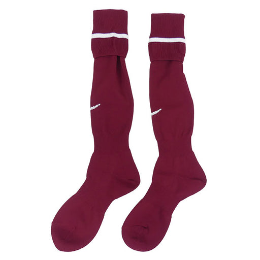 【ショップ限定エントリーでさらに+9倍】【ネコポス送料無料】ナイキNIKEアカデミージュニアストライプフットボールソックス883335-658サッカーフットサルストッキング女性用子供用赤