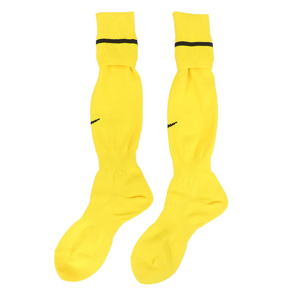 【ショップ限定エントリーでさらに+9倍】【ネコポス送料無料】ナイキNIKEアカデミーストライプフットボールソックス883335-701サッカーフットサルストッキングメンズ25-27cm27-29cm黄色