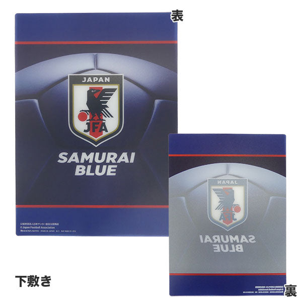 【ネコポス対応可】サッカー日本代表文房具4点セット942506M03ノート下敷き鉛筆消しゴム