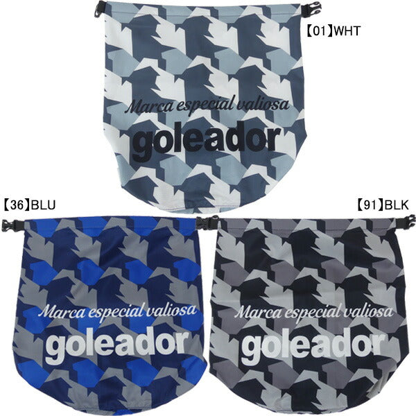 【ショップ限定エントリーでさらに+9倍】【ネコポス送料無料】ゴレアドールgoleador幾何学模様昇華1ベルトナップサックA-096サッカーフットサル小物入れボールシューズシンガード38×37×24cm