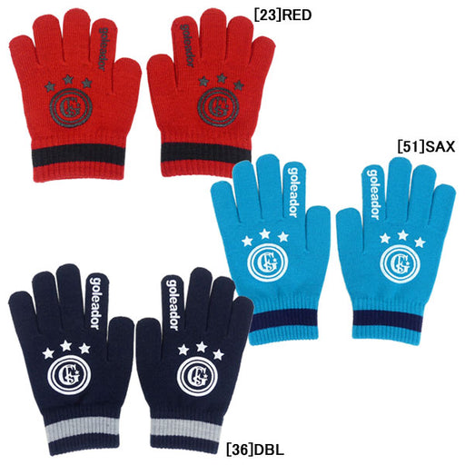 【ショップ限定エントリーでさらに+9倍】【ネコポス対応可】ゴレアドールgoleadorニットグローブ手袋A111A-111サッカーフットサル毛糸滑り止め大人用子供用