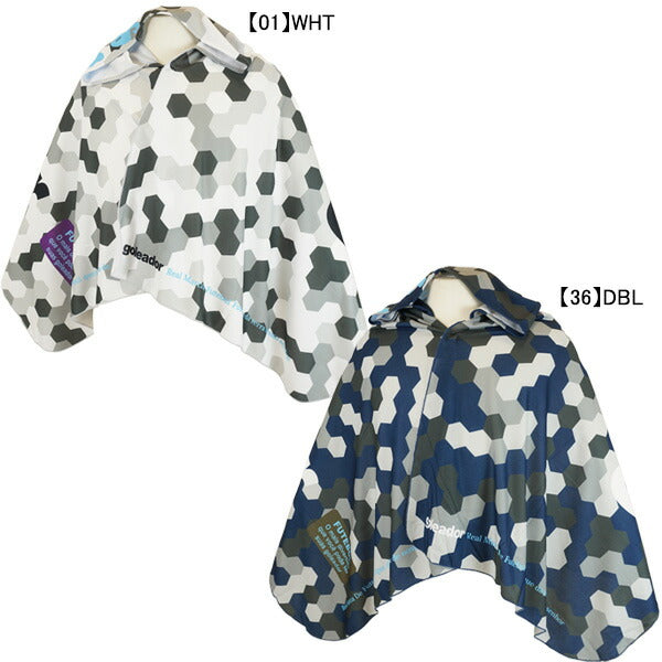 【エントリーでポイント10倍】【ネコポス送料無料】ゴレアドールgoleador昇華ヘキサゴン柄冷感ケープA-113サッカーフットサル日除け熱中症対策観戦UVカット