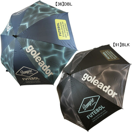 【エントリーでポイント10倍】ゴレアドールgoleador昇華水面柄UV加工防水アンブレラA-114サッカーフットサル75cm晴雨兼用観戦大人2人で使用可