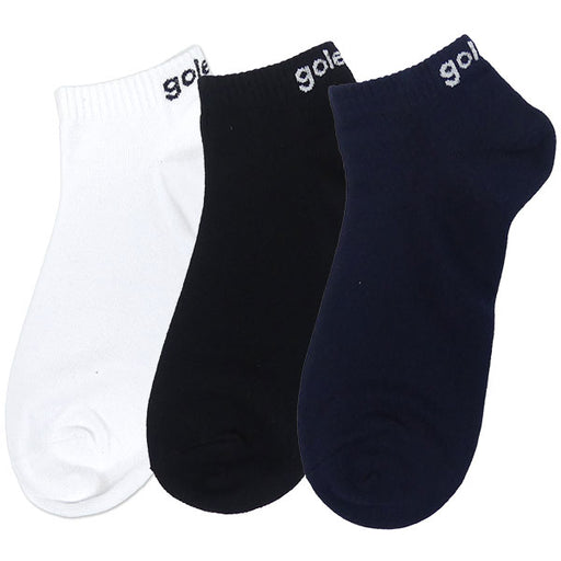 【ショップ限定エントリーでさらに+9倍】ゴレアドールgoleador3Pアンクルソックス3色セットA117サッカーフットサルショートソックス