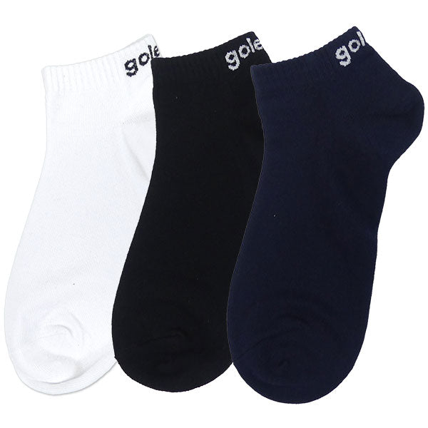 【ショップ限定エントリーでさらに+9倍】ゴレアドールgoleador3Pアンクルソックス3色セットA117サッカーフットサルショートソックス