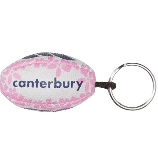 【ネコポス対応可】カンタベリーcanterburyミニボールキーホルダーAA04841ラグビーボール型キーリング