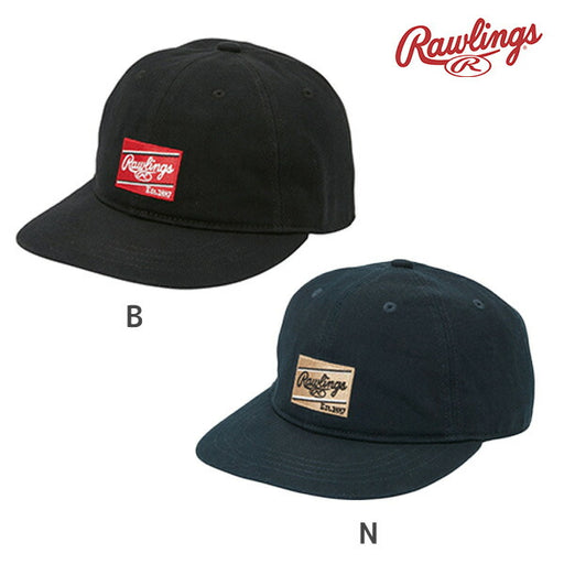 【ショップ限定エントリーでさらに+9倍】ローリングスRAWLINGS野球パッチロゴキャップ野球帽帽子AAC14F01