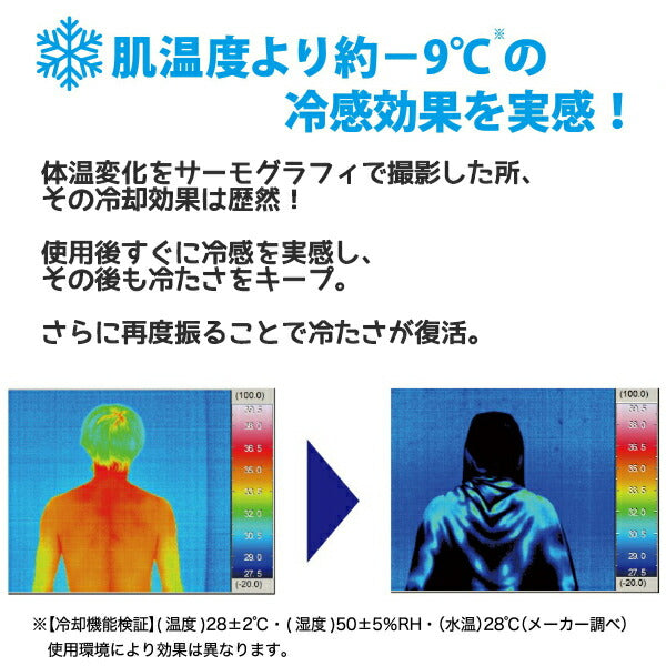 【ネコポス送料無料】冷感クールポンチョシェイダースパッツィオSPAZIOピッポ君総柄スポーツ熱中症対策メンズレディースおすすめおしゃれかわいい