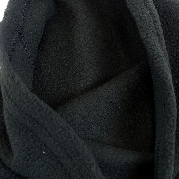 【ネコポス対応可】スパッツィオSpazioJrネックウォーマーAC-0151サッカーフットサル防寒ブラック子供用