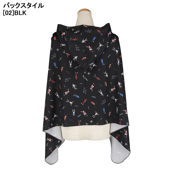 【ネコポス対応可】スパッツィオSpazioクールポンチョ4AC0153サッカーフットサルスポーツ熱中症予防