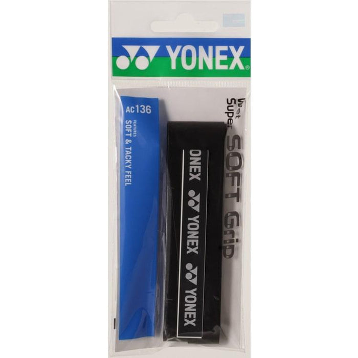 ウェットスーパーソフトグリップヨネックスYONEXテニスすべり止め汗吸収ラケットグリップテープ練習部活高校中学AC136