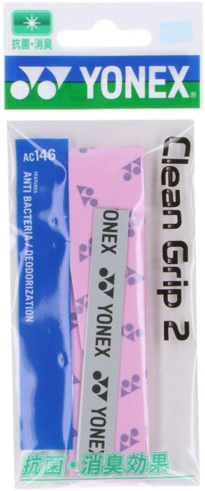 【ショップ限定エントリーでさらに+9倍】クリーングリップ２ヨネックスYONEXテニスウェットタイプすべり止め汗吸収ラケットグリップテープ練習部活高校中学抗菌消臭機能AC146