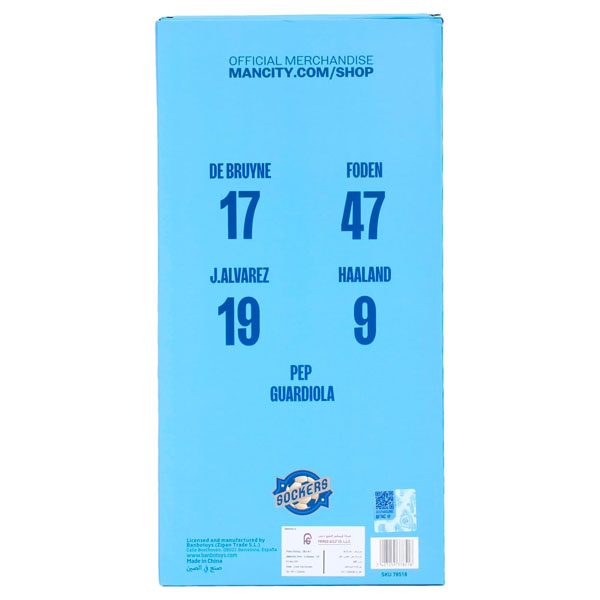 マンチェスターシティオフィシャルSOCKERSアクションフィギュアデ・ブルイネACTIONFIGURE_BRUYNEサッカープレミアリーグサポーターグッズ人形