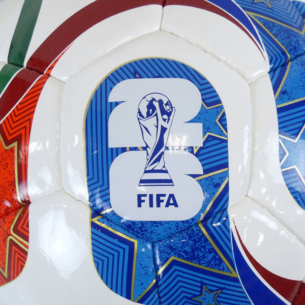 アディダスadidasトリオンダリーグジュニアADF323JRサッカーボール2026FIFAワールドカップレプリカ3号球モデル軽量タイプホワイト