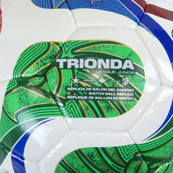 アディダスadidasトリオンダリーグジュニアADF323JRサッカーボール2026FIFAワールドカップレプリカ3号球モデル軽量タイプホワイト