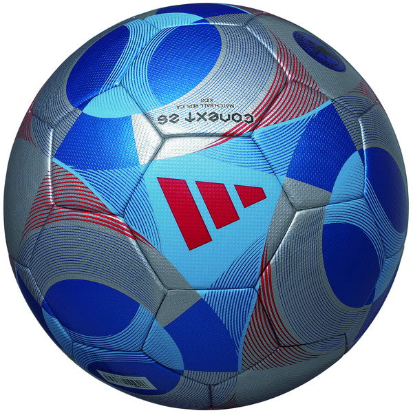 【ショップ限定エントリーでさらに+9倍】アディダスadidasコネクト25キッズADF400Bサッカーボール4号球JFA検定球ブルー