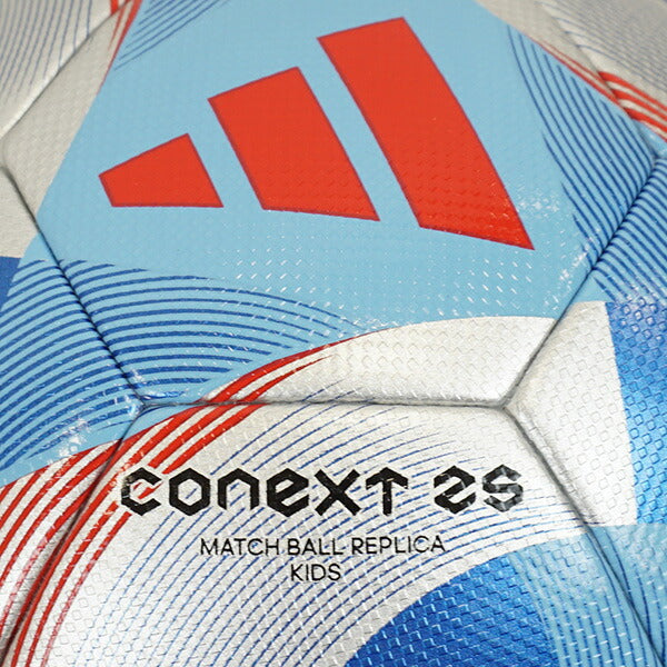 【ショップ限定エントリーでさらに+9倍】アディダスadidasコネクト25キッズADF400Bサッカーボール4号球JFA検定球ブルー