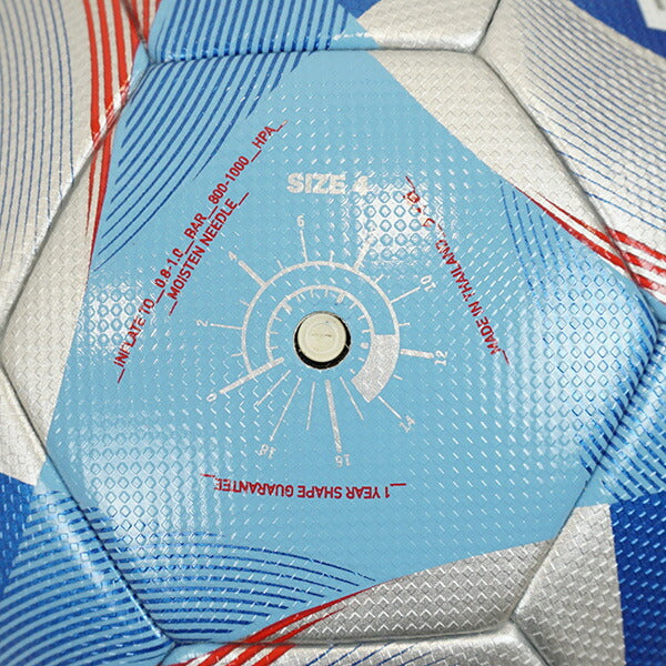 【ショップ限定エントリーでさらに+9倍】アディダスadidasコネクト25キッズADF400Bサッカーボール4号球JFA検定球ブルー