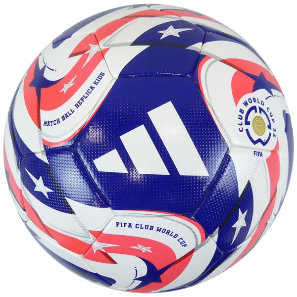 【ショップ限定エントリーでさらに+9倍】アディダスadidasムンディアル・デ・クルーベスFIFA25キッズ４号球ADF410サッカーボールFIFACWCレプリカ