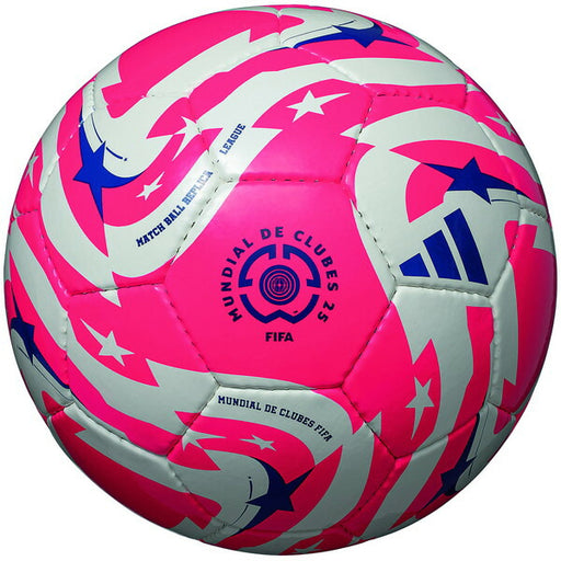 【ショップ限定エントリーでさらに+9倍】アディダスadidasムンディアル・デ・クルーベスFIFA25リーグ４号球赤色ADF414RサッカーボールFIFACWCレプリカ