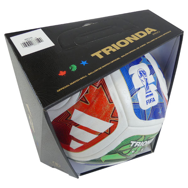 アディダスadidasトリオンダプロADF520サッカーボール2026FIFAワールドカップ公式試合球ホワイト