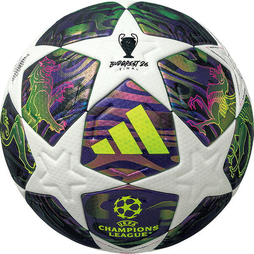 アディダスadidasフィナーレブダペストプロADF540BUサッカーボール5号球UEFAChampionsLeague2025-2026公式球ホワイト