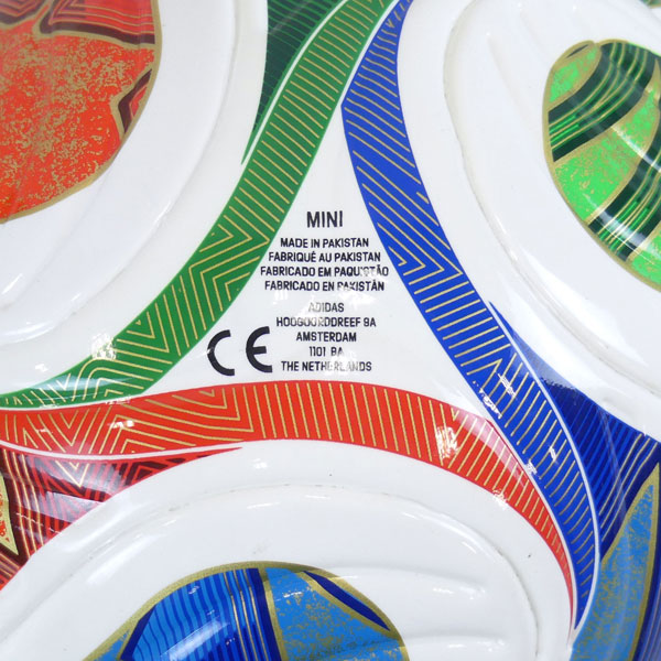 アディダスadidasトリオンダミニADFM120サッカーボール2026FIFAワールドカップレプリカミニモデルホワイト