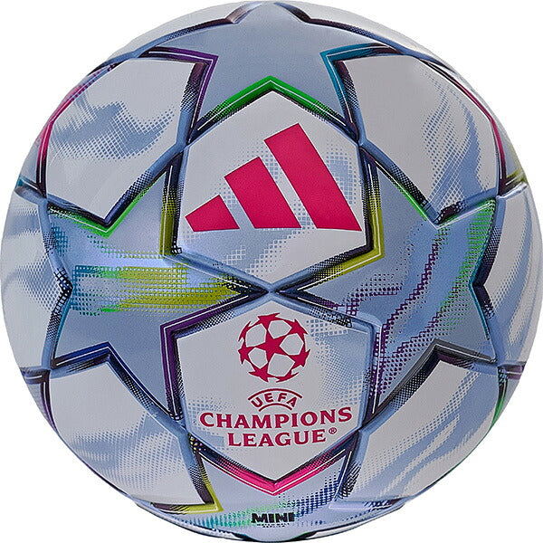 アディダスadidasフィナーレ２６ー２７ミニADFM140Wサッカーボールグループリーグフェーズ直径約13cm