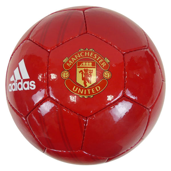 アディダスadidasマンチェスターユナイテッドMUNクラブライセンスサッカーボール5号球AF5701MUプレミアリーグサポーターグッズ