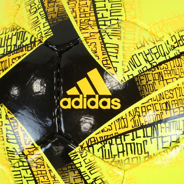 アディダスadidasメッシリーグサッカーボール5号AF5705MEメッシ仕様サッカーボールブライトイエロー