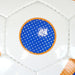 アディダスadidasフースバルリーベリーグ５号球白色×青色AF594WBサッカーボールUEFAEURO2024公式試合球レプリカ5号球別色モデルJFA検定球