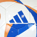 アディダスadidasフースバルリーベリーグ５号球白色×青色AF594WBサッカーボールUEFAEURO2024公式試合球レプリカ5号球別色モデルJFA検定球